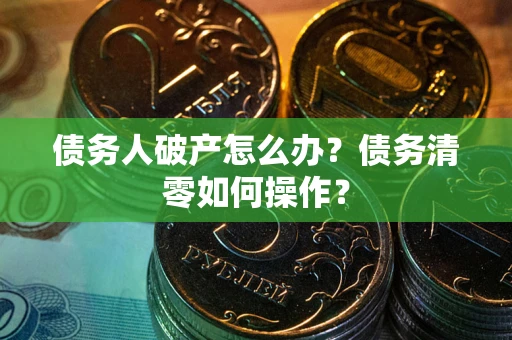 济南债务人破产怎么办？债务清零如何操作？
