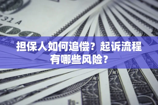 济南担保人如何追偿？起诉流程有哪些风险？