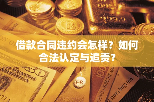 济南借款合同违约会怎样？如何合法认定与追责？