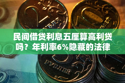 济南民间借贷利息五厘算高利贷吗？年利率6%隐藏的法律风险全解析