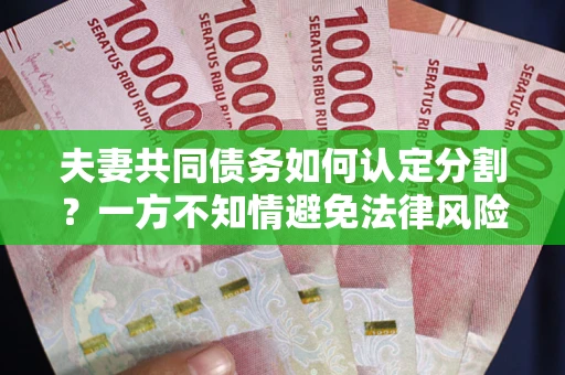 济南夫妻共同债务如何认定分割？一方不知情避免法律风险必看！